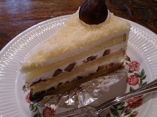Tea Room LAVINIA(ラビニア)-マロンのショートケーキ