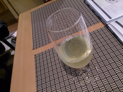 福寿園京都本店・ウェルカムドリンク