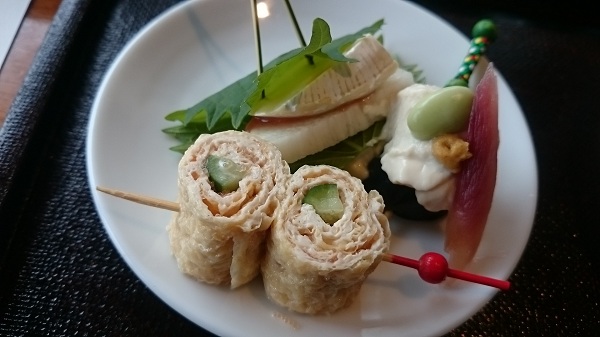 茶寮八翠・アフタヌーンティー・京野菜タパス