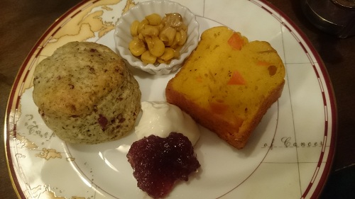 ジークレフ・アリスのアフタヌーンティ・食べ物